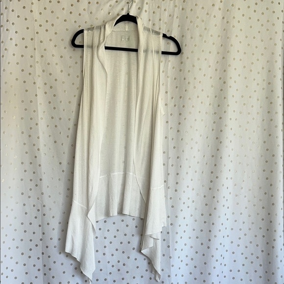 Converse Tops - Converse White Sleeveless Drape Top